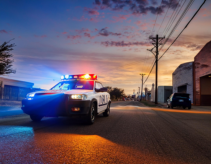 police car in amarillo tx